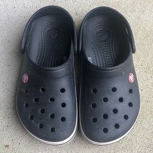 Unisex Black Crocs Clogs